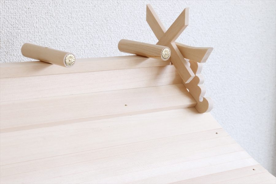 神棚 五社 単品 通し屋根
