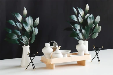 長膳付 神具セット 13品目 高杯仕様